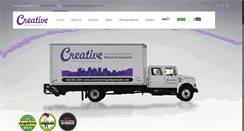 Desktop Screenshot of creativemovingandpackingllc.com